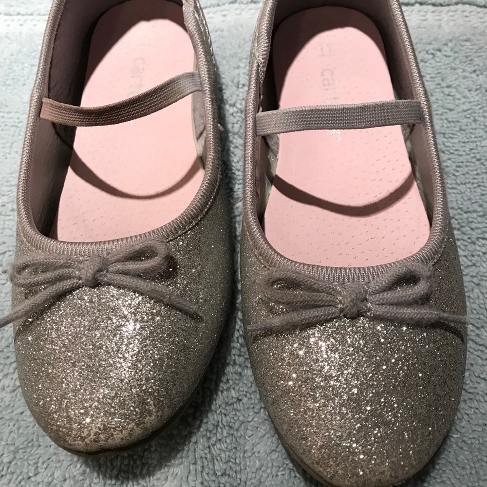 Girls sparkly shoes